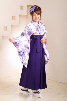白&紫袴フルセット