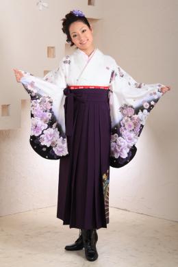 白黒&紫袴フルセット