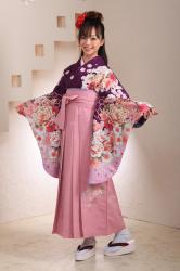 紫ピンク袴フルセット