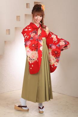 赤&緑袴フルセット