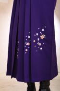 正絹矢がすり振袖&紫袴フルセット