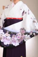白黒&紫袴フルセット